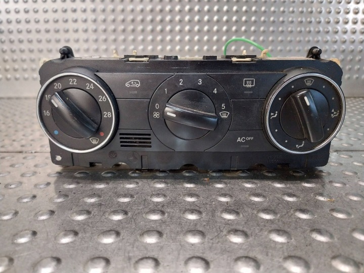 PANEL air conditioning devices of the air conditioning A1698301385 MERCEDES W169 W245