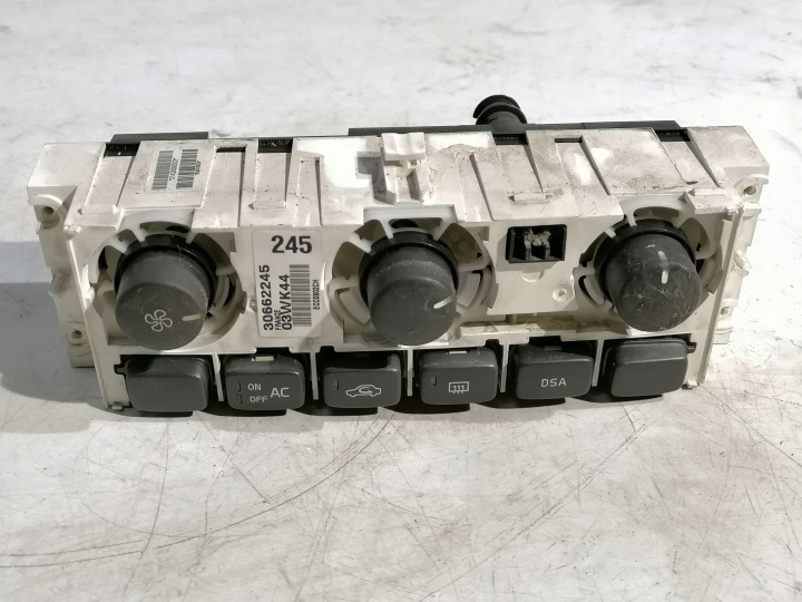 Volvo S40 V40 lift control panel air conditioning devices