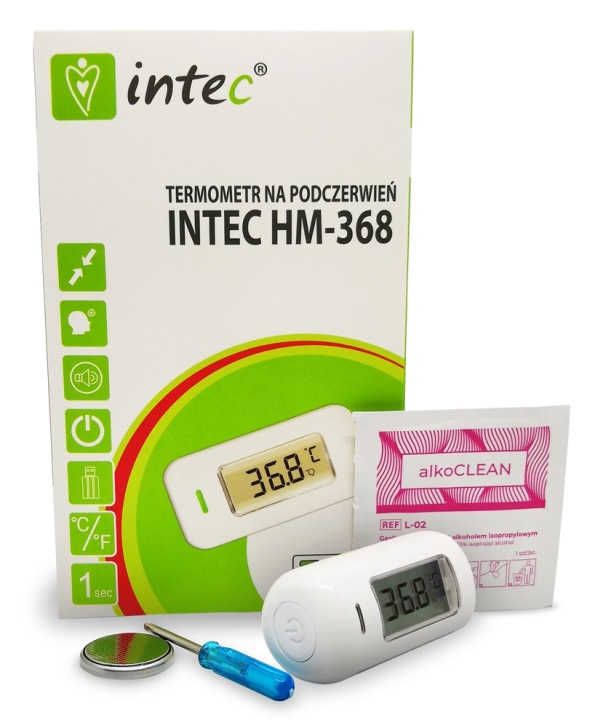 INTEC термометр безконтактний HM 368 інфрачервоний — фото 3