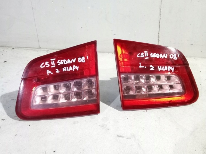 Citroen C5 II sedan lights rear part rear. to the bonnet