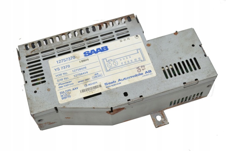 Verstärker RADIA AMP unter Sitz SAAB 93 9-3 II 02-06 12757370 * SPRAWNY *