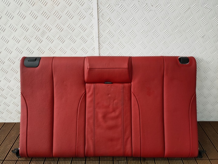 BMW 4 F33 CABRIO 14-19 sedile posteriore OPARCIE posteriore Rosso pelle, in pelle OE