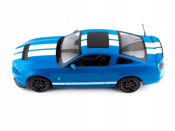 Ford Shelby Mustang GT500 синій RASTAR 1:14 На радіокеруванні + пульт — фото 14