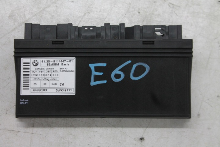 komfortsteuergerät 9114447 BMW E60 E61 03-10