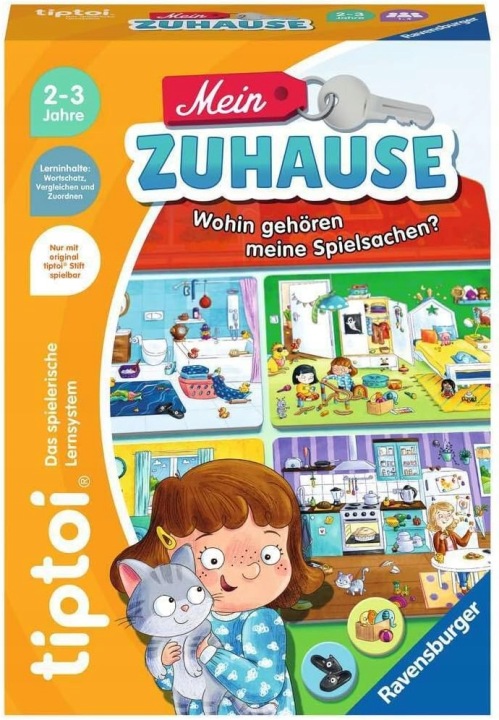 Ravensburger tiptoi гра 00196 Mein Home словниковий запас 2-3 роки — фото 2