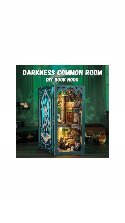 Book nook Дім Slytherin Harry Potter DIY мініатюрний будиночок LED 156 ел. — фото 15