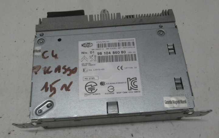 CITROEN C4 PICASSO II 2.0 HDI 15R RADIO navigazione 9810486080