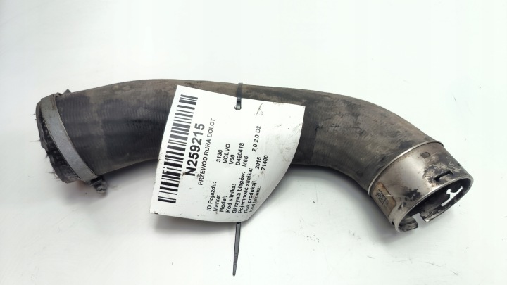 Tubazione tubo tubo 31370447 2.0 D2 VOLVO V60 e