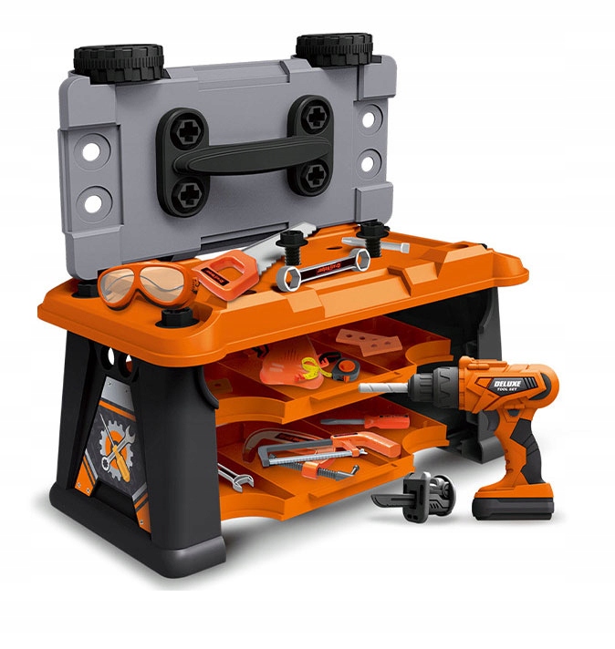 DIY WORKSHOP FOR CHILDREN BOX SET WITH TOOLS SCREWDRIVER Manufacturer code 9748