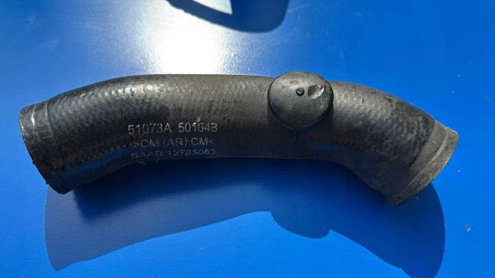 pipe of the intercooler SAAB 9-3 II 93 2.2 TID 12785083 51073A wiring hose