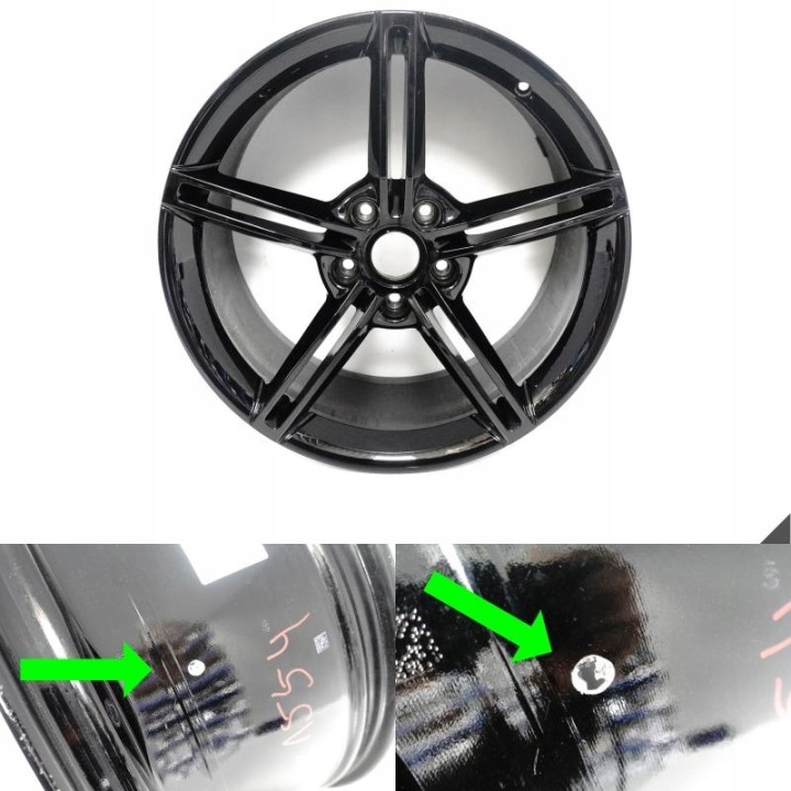 PORSCHE TAYCAN 9J1 MISSION E design disk disk 9,5Jx21 ET60 5x130 041