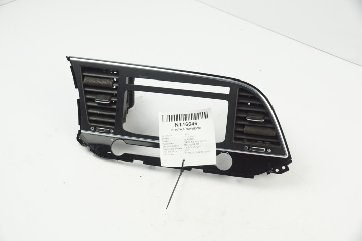grid air conditioning devices HYUNDAI ELANTRA VI