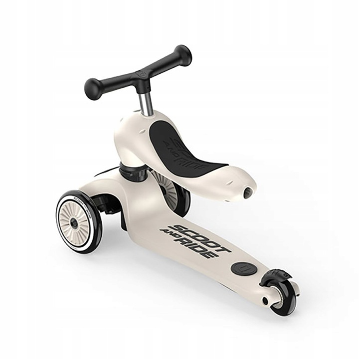 SCOOT AND RIDE HIGHWAYKICK HK1 PUSH AND GO самокат каталка 2 в 1 з ручкою для штовхання — фото 5