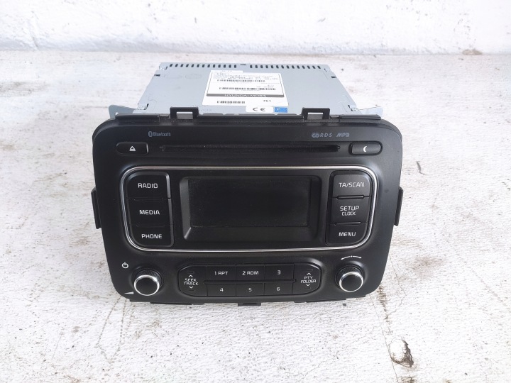 KIA CARENS IV 2013 RADIO CD MP3
