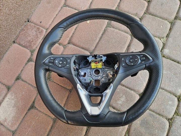 volante pelle, in pelle skorzana OPC OPC-line grzana LIFT FL lopat Opel Insignia B