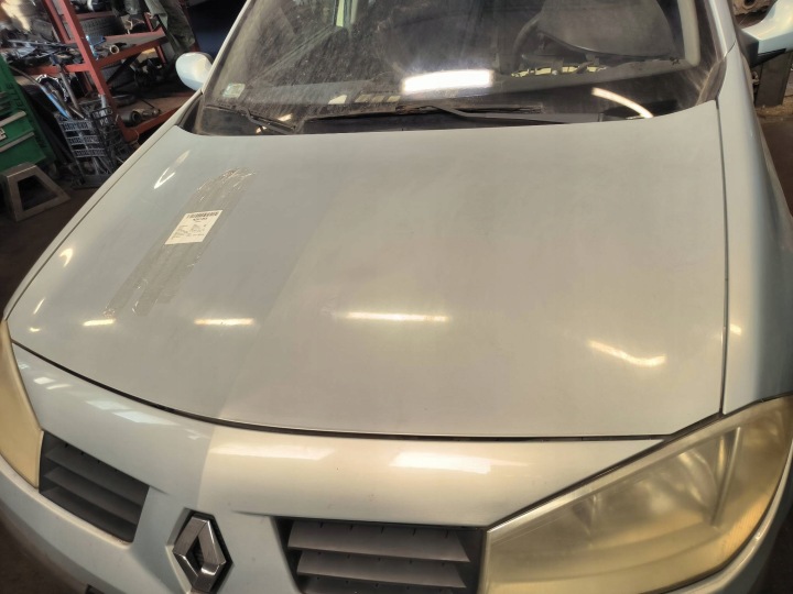 cofano MV632 SREBRNA RENAULT MEGANE II