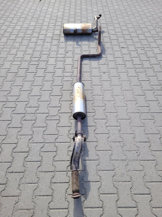 exhaust pipe TLUMIK central KONCOWY PEUGEOT 3008 II 1.2 THP
