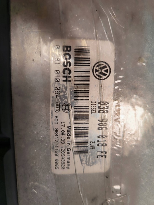 computer 038906618FE VOLKSWAGEN PASSAT B5