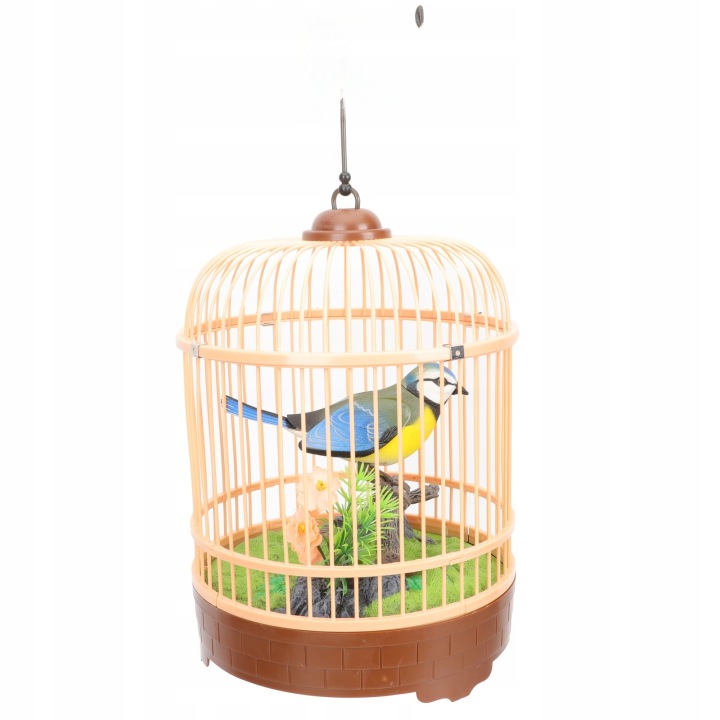 Інтерактивний голосовий пташиний клітка іграшка для дітей — фото 4