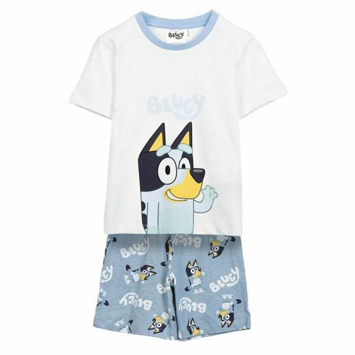 Піжама дитяча біла, Bluey Розмір: 5 років