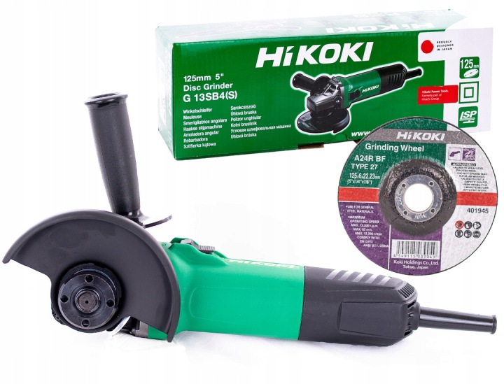 Úhlová bruska HiKOKI G13SB4 Ygz 125 mm 1400 W
