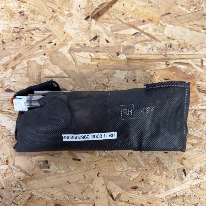 airbag sedačky airbag DEMONTAZ PEUGEOT 3008 II 9809506980 pravá