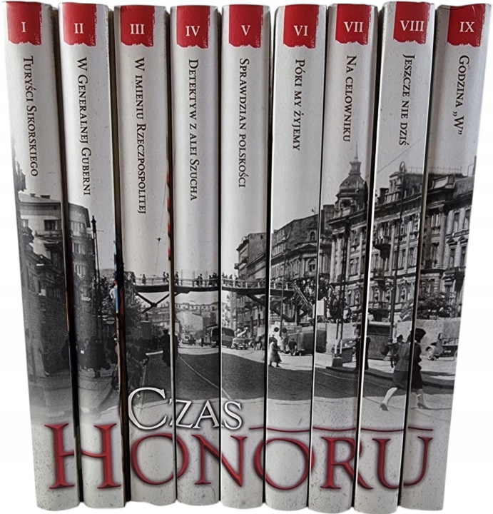 Zdjęcie egzemplarza: Czas Honoru 1-9 / komplet / Jarosław Sokół / Zwierciadło