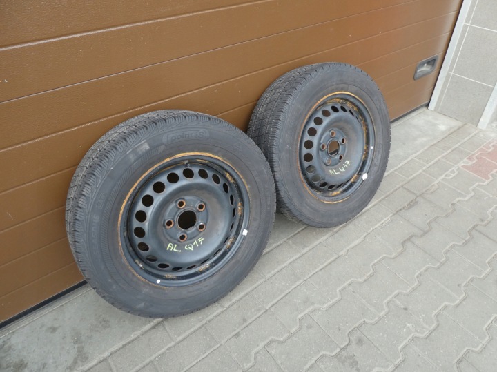 2X RUOTE CERCHI PNEUMATICI, GOMME 7H0601027D VW T5 T6 205/65/R16C 2018R