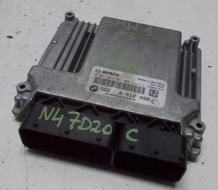 BMW E87 2.0 D 11R Bedienteil Computer DES MOTORS 8512499