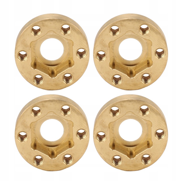 4 шт. RC Wheel HEX Адаптер 1,9 2.2 дюйми стійкі до доповнення KQ — фото 2