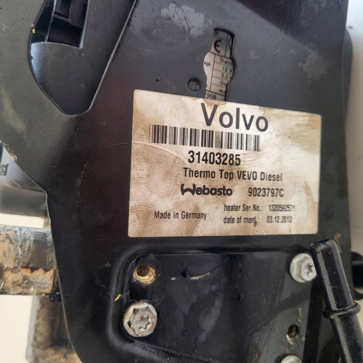 2014 Volvo V60 Θέρμανση στάθμευσης (Webasto) 31403285 7