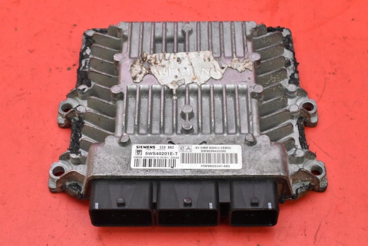 Bedienteil Computer DES MOTORS 9655041480 CITROEN C4 1 und 2.0 HDI 136 KM 04-08