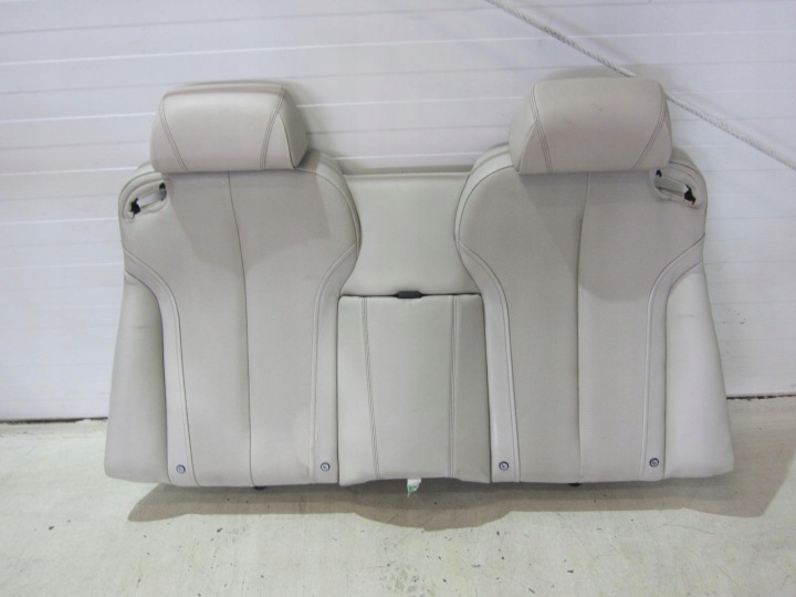 BMW 6 F12 CABRIO OPARCIE KANAPY POGGIATESTA pelle, in pelle ELFENBEINWEISS 52207280328