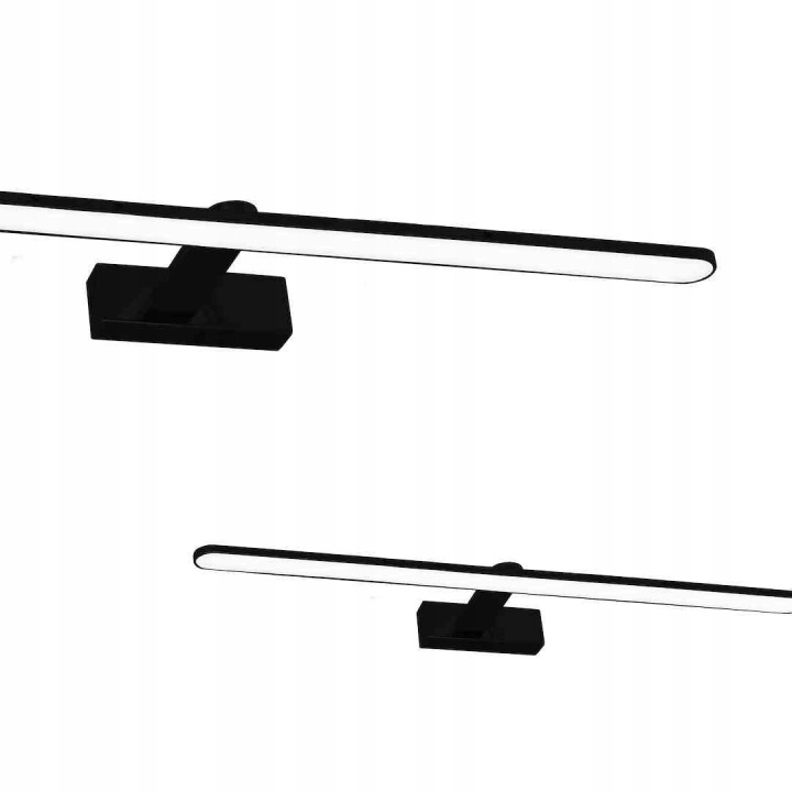 MiLAGRO Nástěnné svítidlo Splash Black 80Cm 16W Led lampa Stropní lustr