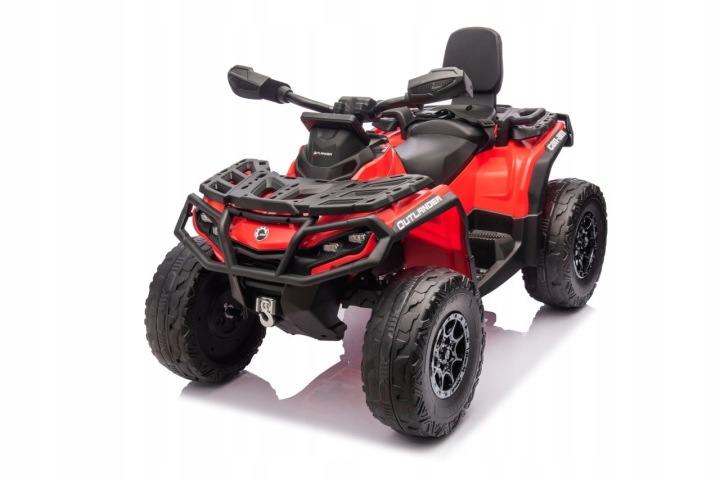 Квадроцикл на акумулятор CAN AM OUTLANDER 4x4 24 В 7 Аг колеса EVA, найпотужніший — фото 6