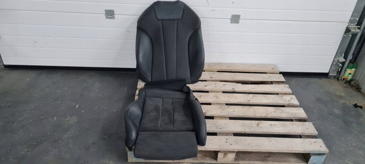 A5 8W LIFT lemez üllés FOTEL ALCANTARA bőr SLINE jobb eleje A4 B9 8W