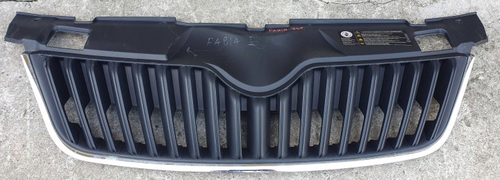 Skoda Fabia 2 II lift 5J 10-14 Grill Grill des Kühlers
