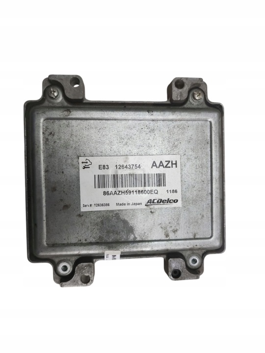 számítógép Vezerlő egység a motrot OPEL MERIVA B 1.4 T TURBO 140KM 12643754