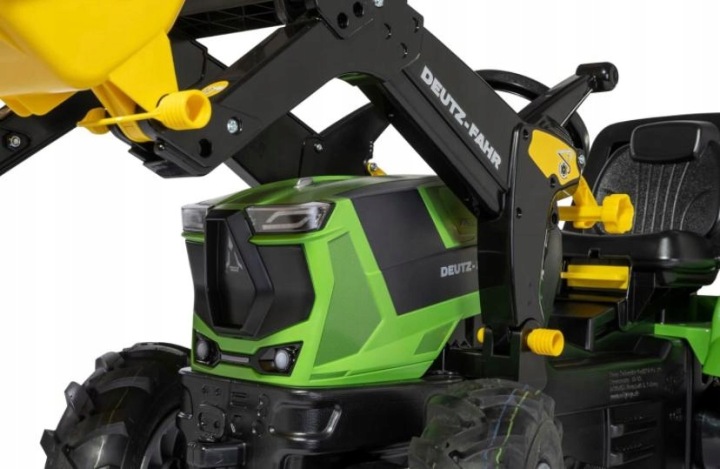 Rolly Toys трактор на педалях Deutz Agrotron 7250 TTV із зарядним пристроєм 146 см — фото 2