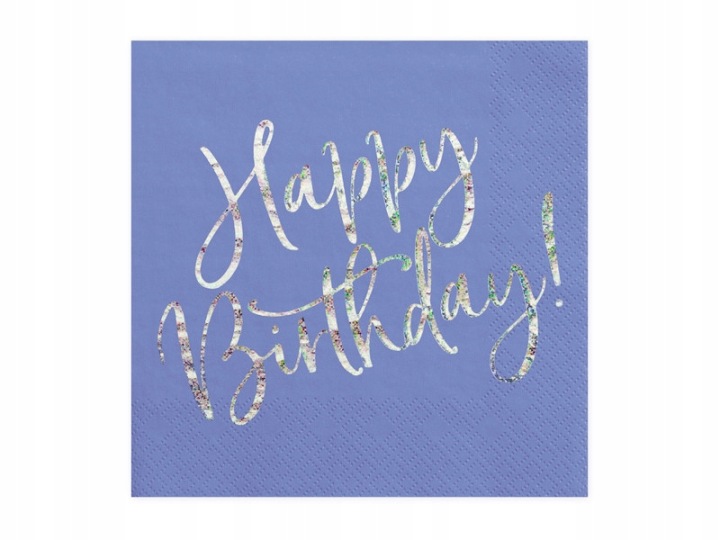 Рожеві Серветки паперові декорація на день народження дівчинки HAPPY BIRTHDAY — фото 8