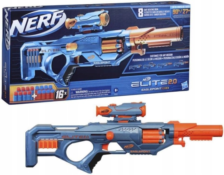 Пускова установка Eaglepoint Елементи Розширення Hasbro Nerf Elite 2.0 — фото 4