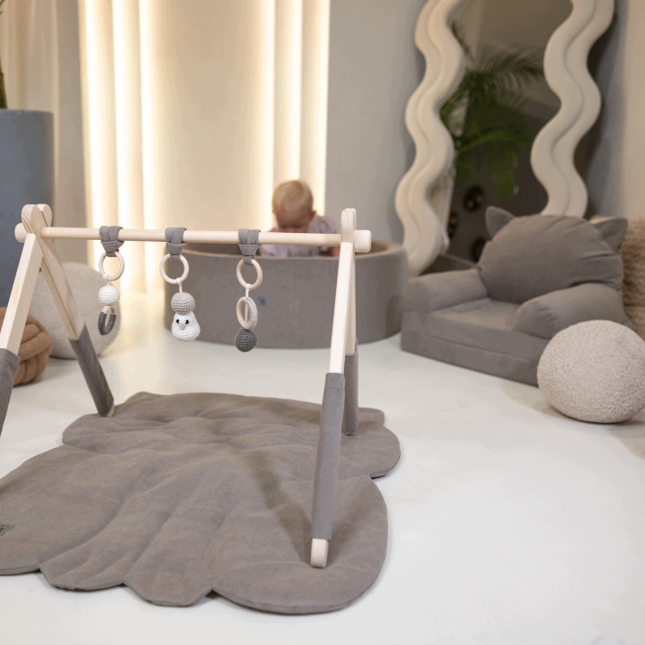 Стійка розвивальна Килимок Іграшки Набір подарунок на baby shower baby gym VELVE — фото 9