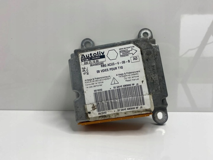 Module SENSOR Airbag PEUGEOT 206 9644903280