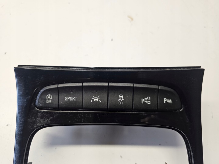 OPEL ASTRA K PANEL PRZYCISKI TUNELU SPORT 6 PDC MARTWE POLE 13432224