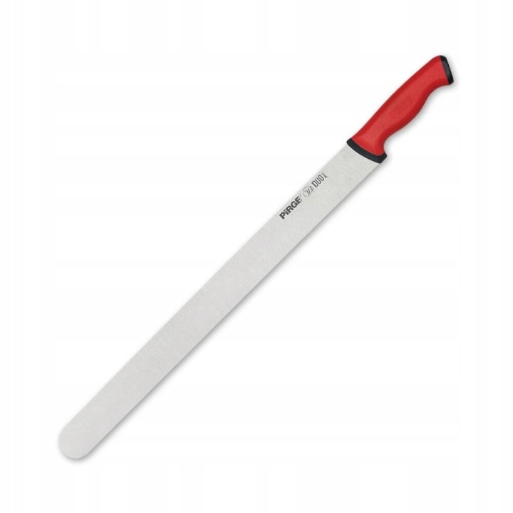 Řeznický nůž na döner kebab 500 mm červený , Pirge Duo Butcher