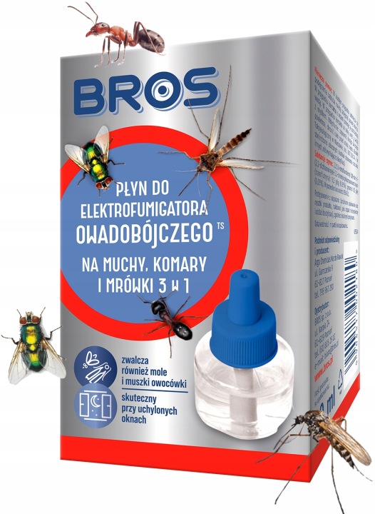 BROS 119 рідина для електрофумігатор від мух — фото 3