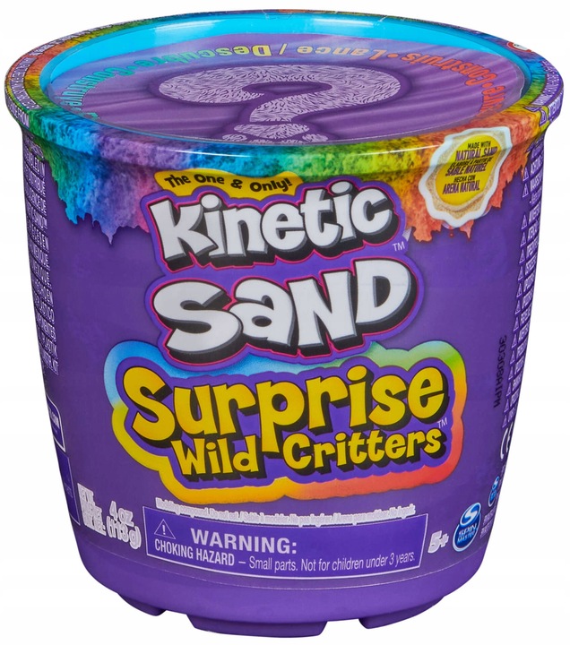 KINETIC SAND SURPRISE WILD CRITTERS ZESTAW PIASEK FOREMKA FIGURKA Marka Spin Master