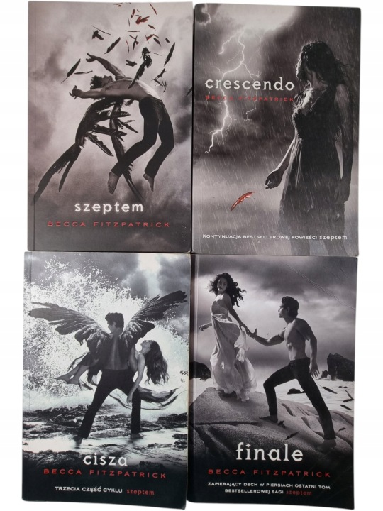 Zdjęcie egzemplarza: Szeptem 1-4 / Crescendo Cisza Finale / Komplet / Becca Fitzpatrick