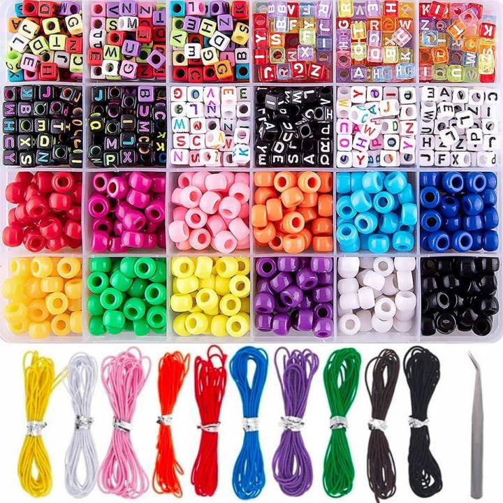 4700 шт., 72 кольори Pony Намистини Rainbow Kandi Намистина для набору rob — фото 6