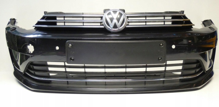 VW SPORTSVAN 510807221F pod 4 PDC ostřikovač 2014-2018 nárazník předek přední